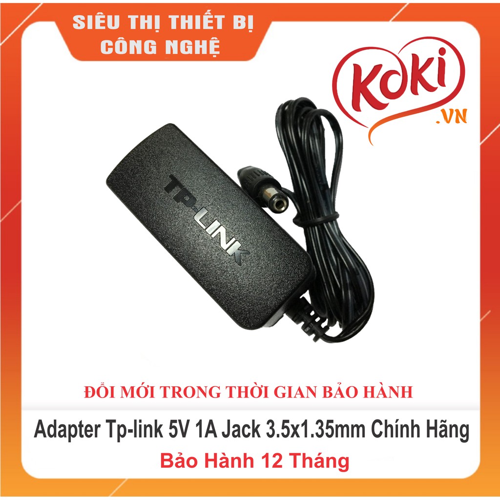 Adapter Tp-link 5V 1A jack 3.5x1.35mm) chân nhỏ