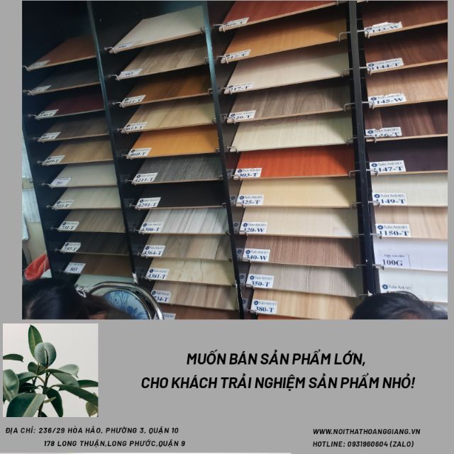 FREE SHIP- VÁN GỖ MDF  - RỘNG 40cm