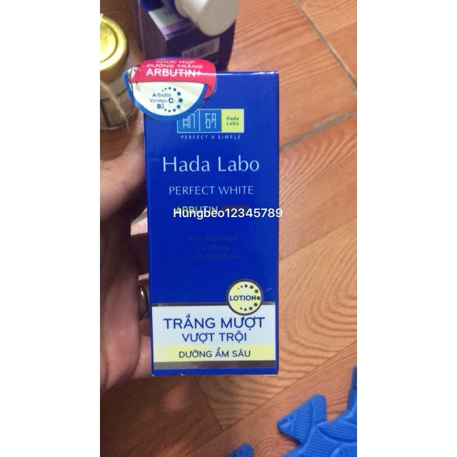 Dung Dịch Dưỡng Trắng Vượt Trội Hada Labo Perfect White Arbutin Lotion 100ml