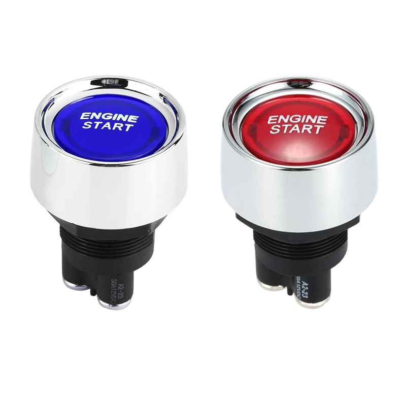 Nút Bấm Khởi Động DC 12V/24V Dành Cho Xe Hơi Xe Tải