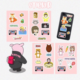 Sticker BLACKPINK fanart có thể dán được