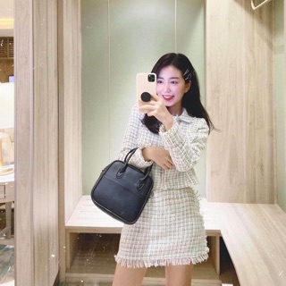 chân váy dạ tweed tí ngoan new tag