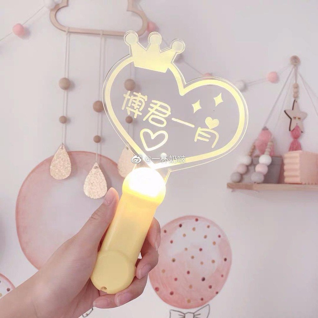 (Tim vàng) Lightstick Tiêu Chiến Nhất Bác lightstick trần tình lệnh ma đạo tổ sư