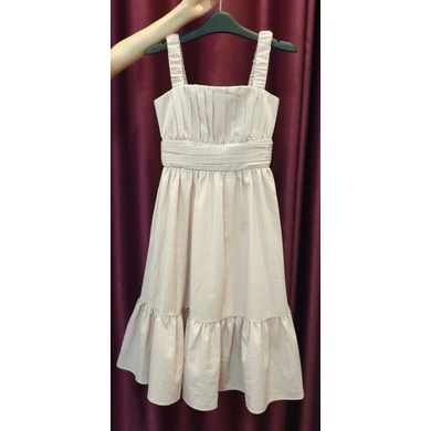 Pass váy maxi Marc hồng size S mới 95%