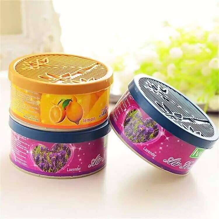 HỘP SÁP THƠM MINI NHIỀU MÙI HƯƠNG AIR FRESHENER KHỬ MÙI, LÀM THƠM PHÒNG, XE HƠI, NHÀ VỆ SINH,…HƯƠNG THƠM TỰ NHIÊN