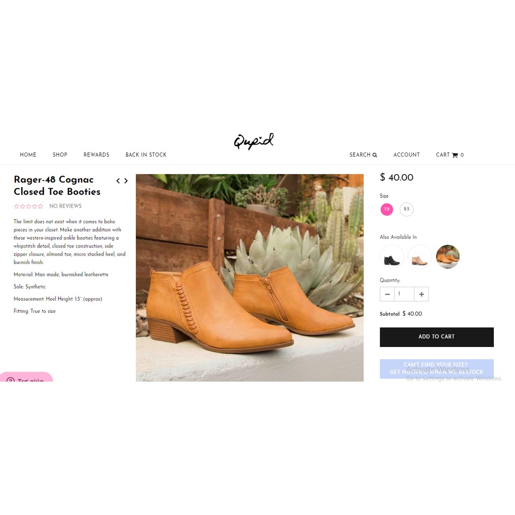 BỐT HÀNG HIỆU HÃNG QUPID | BigBuy360 - bigbuy360.vn