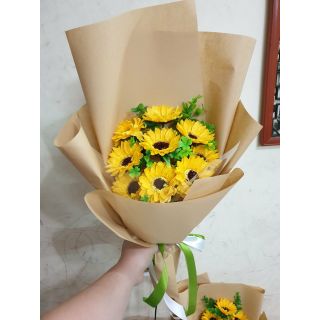 Bó hoa sáp hướng dương