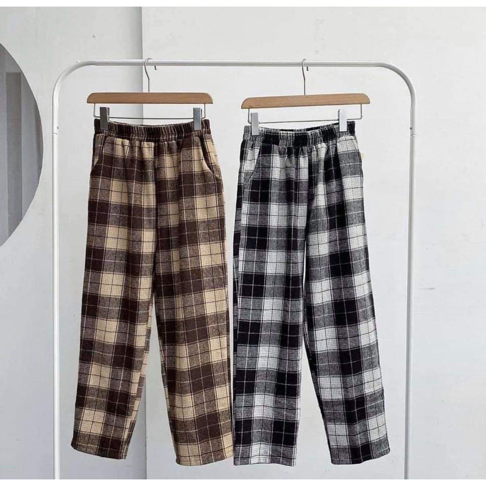 [ SIÊU PHẨM KINH ĐIỂN!!! ] QUẦN DÀI CARO PLAID PANTS NAM NỮ CARO KIỂU JOGGER UNISEX BABO-XCS12308