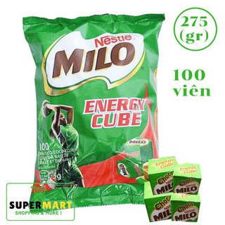 Keo milo cube 100 viên 275 gram