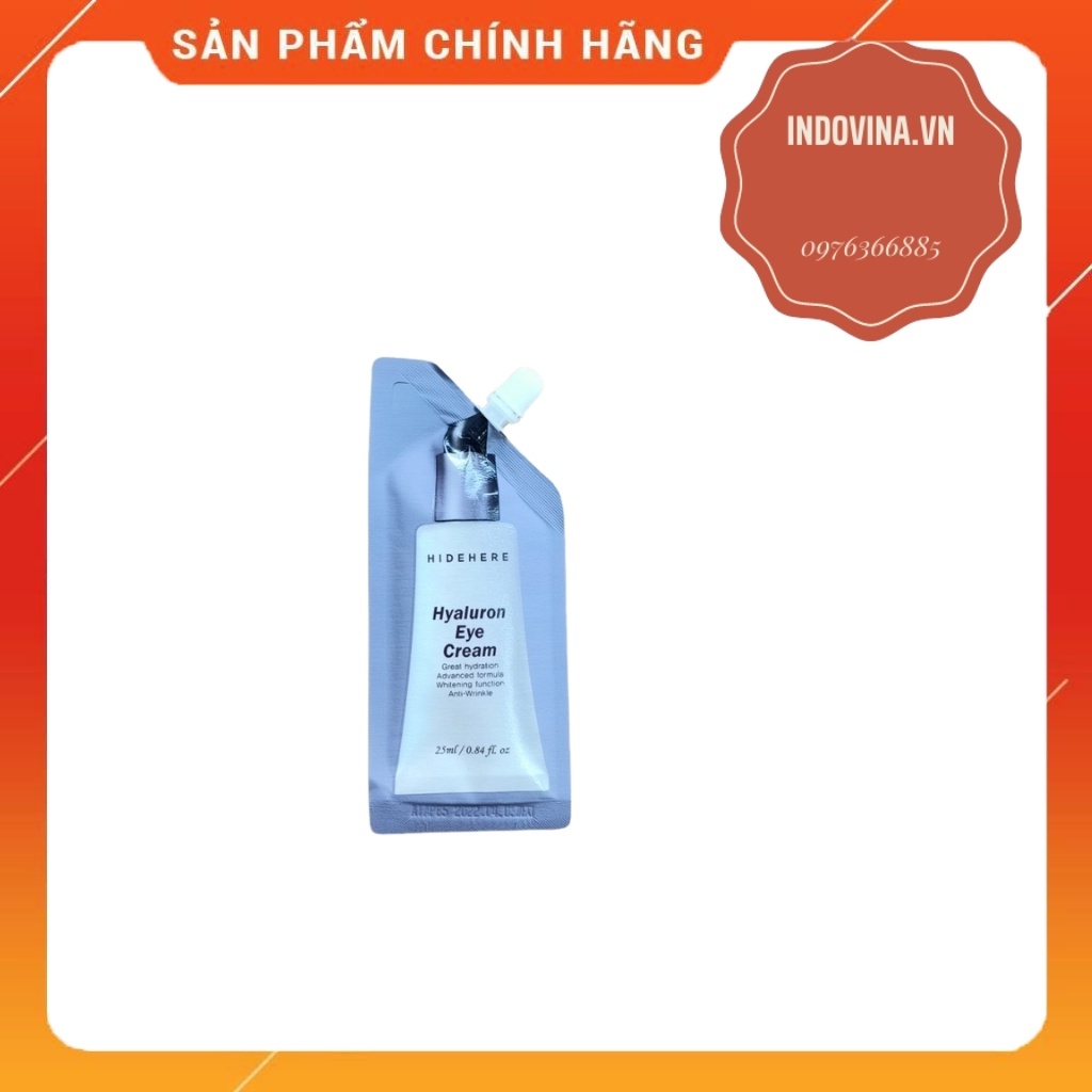 Kem Chống Nhăn Vùng Mắt 💓Mỹ Phẩm Hàn Quốc HIDEHERE Hyaluron Eye Cream Giúp Da Căng Mọng Tự Nhiên Siêu Cấp Ẩm An Toàn | BigBuy360 - bigbuy360.vn