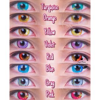 [ Có sẵn ] Lens cosplay coscon mix đủ màu đủ độ lens hóa trang
