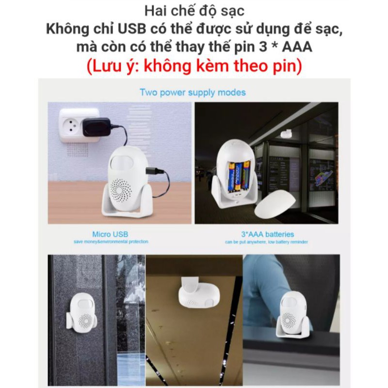 Cảm biến Hồng Ngoại Báo Khách và Chống Trộm