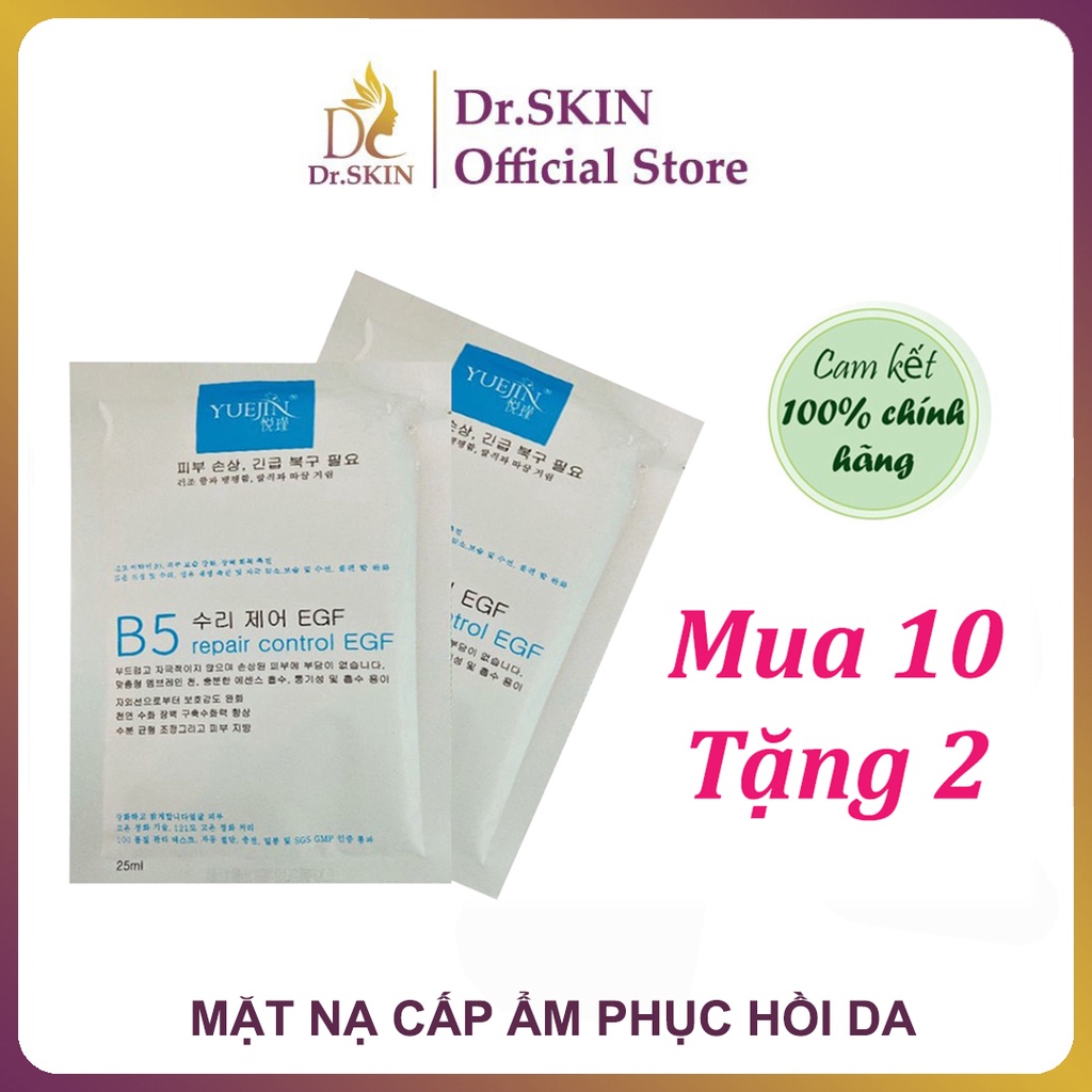 Mặt nạ B5 Repair Control EGF Hàn Quốc - Phục hồi cấp ẩm cho da, giúp chống lão hóa, làm sáng da tự nhiên và mờ thâm mụn.