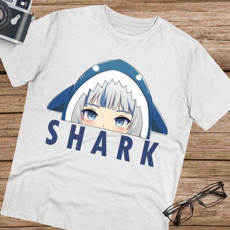 Áo thun in hình Gura Gura Hololive Vtuber Gawr Shark đẹp cực ngầu