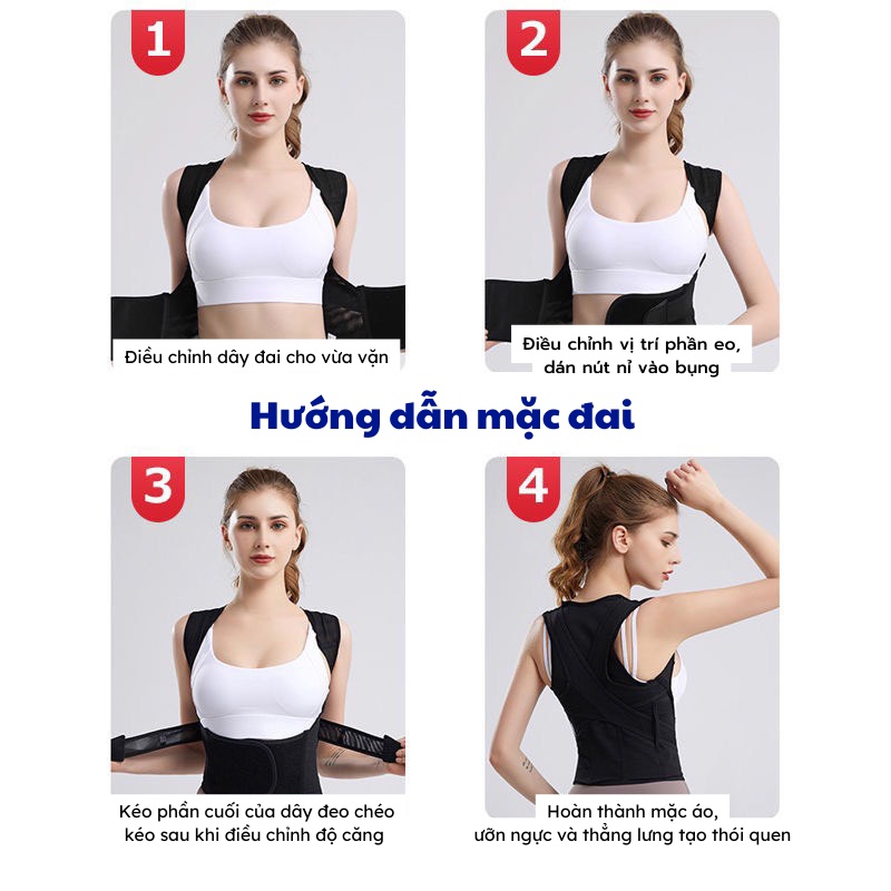 Đai Lưng Chống Gù Thiết Kế Hình Chữ Y Sử Dụng Cho Cả Người Lớn Và Trẻ Em Titan.st