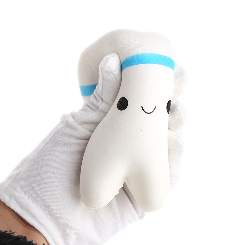 Đồ Chơi Bóp Hình Chiếc Răng Mềm Giúp Giải Tỏa Căng Thẳng