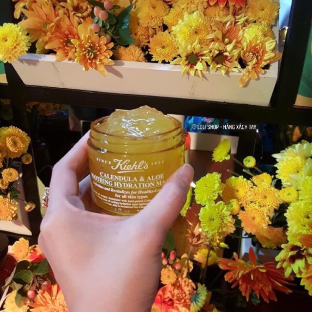 [Made in U.S.A] Kiehls Mặt Nạ Hoa Cúc Kiehls (Kiehl's Calendula Petal-InFused Calming Mask) - 14ml 28ml 100ml