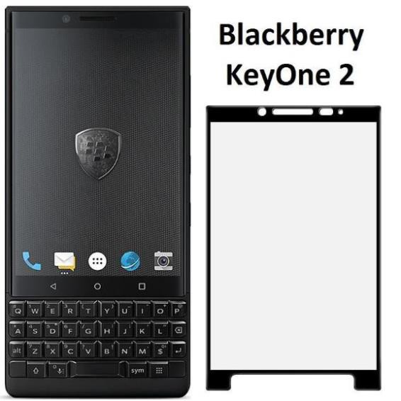 Dán kính cường lực 4D full tràn màn hình Blackberry Keyone 2 phủ màu