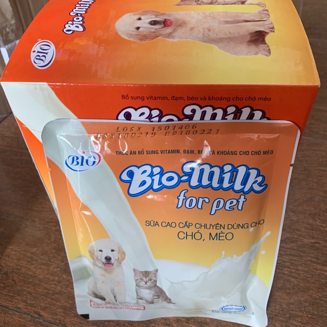 Sữa dành cho chó mèo BiO Milk