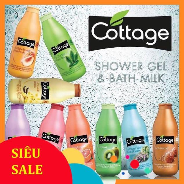 Sữa tắm Cottage 750ml lưu hương nồng nàn