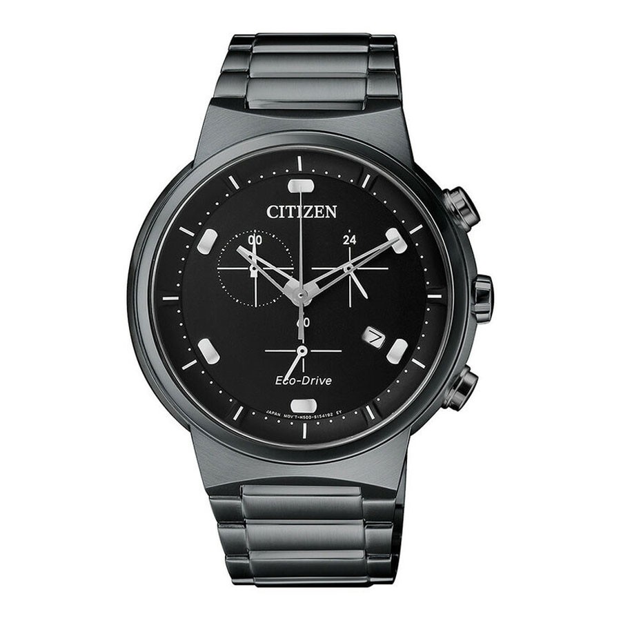 Đồng Hồ Nam Citizen Dây Thép Không Gỉ AT2405-87E - Mặt Đen (Sapphire)