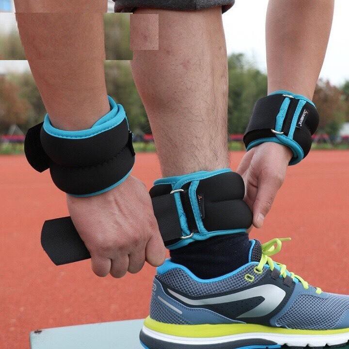 Tạ đeo cổ chân, cổ tay hỗ trợ tập Gym, thể thao  - thể hình, chạy bộ Loại 0.3kg/ 1 bên (2 chiếc/bộ)