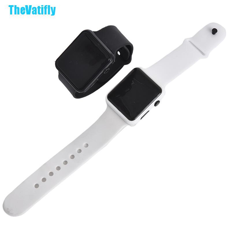  Đồng hồ đeo tay kỹ thuật số mặt vuông hiển thị LED dây silicon thời trang | BigBuy360 - bigbuy360.vn