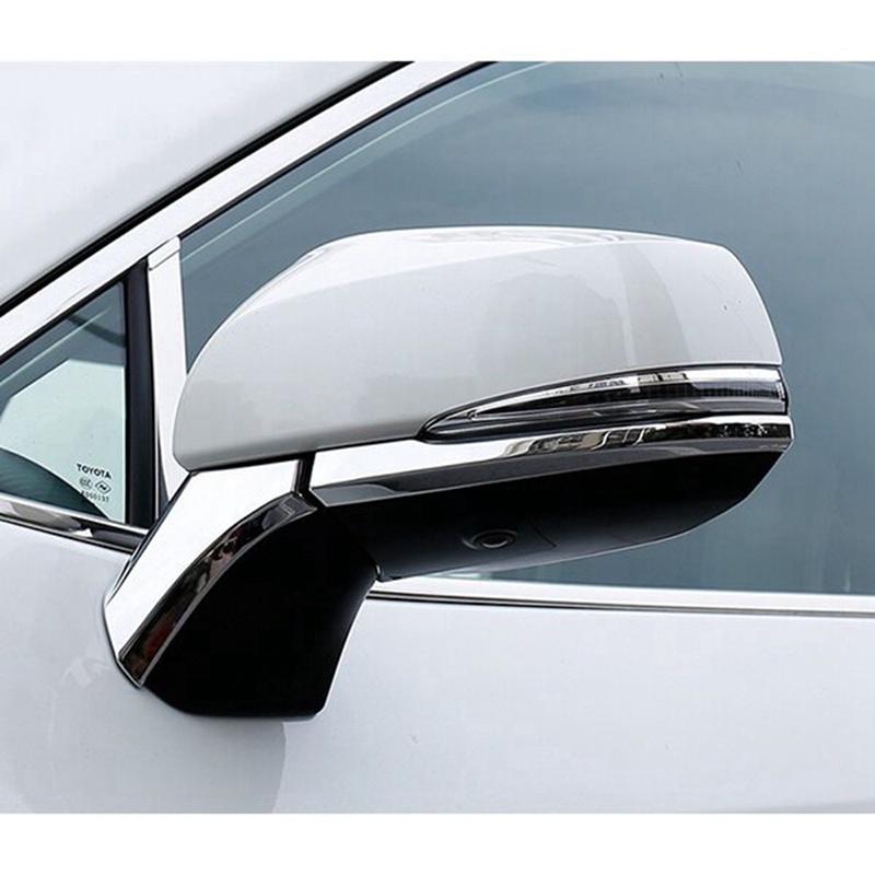 Viền Gương Chiếu Hậu Đính Kim Sa Lấp Lánh Trang Trí Xe Hơi Cho Toyota Corolla Cross XG10 2021-Present