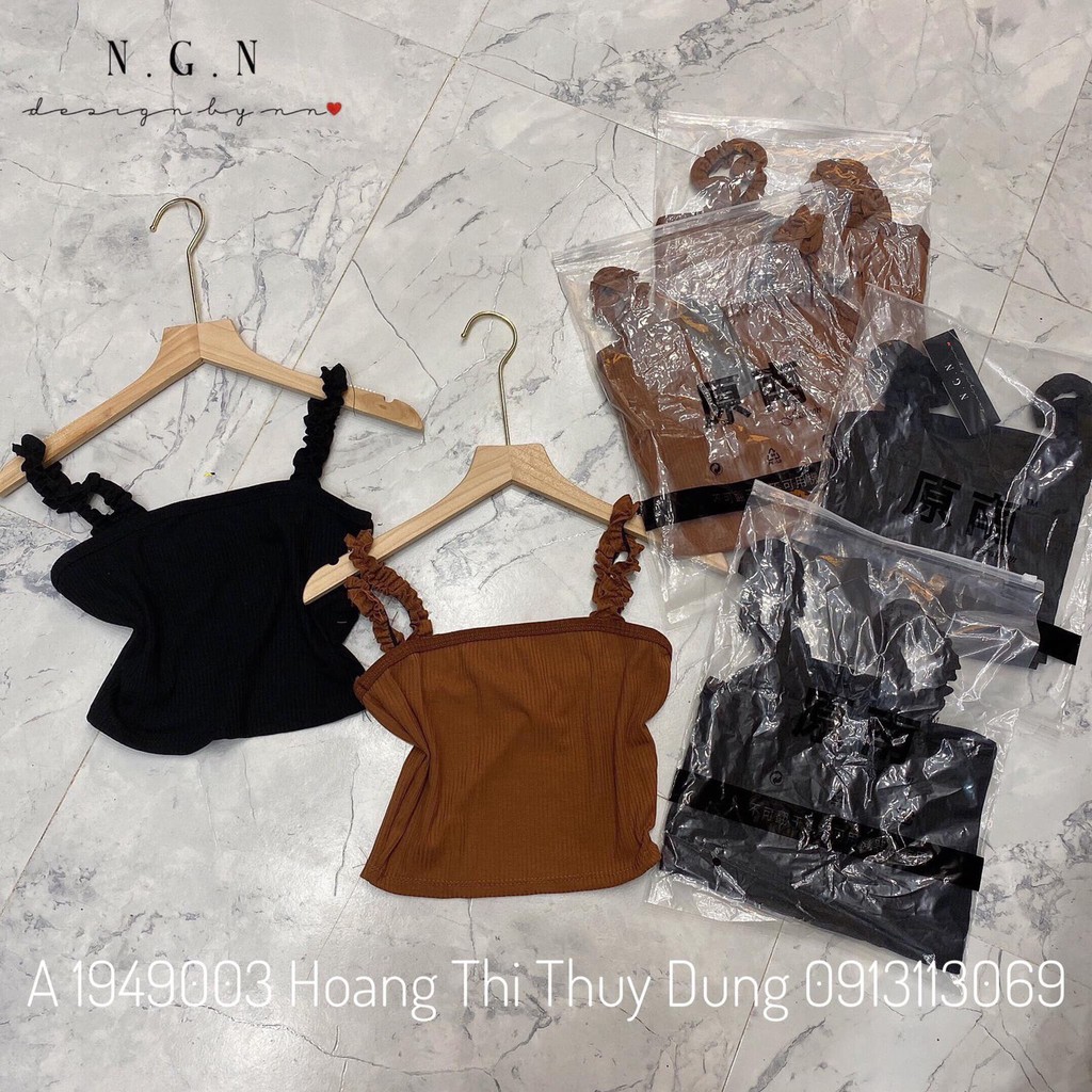 Áo Hai Dây Bèo Nhún_Xưởng May Quang Anh