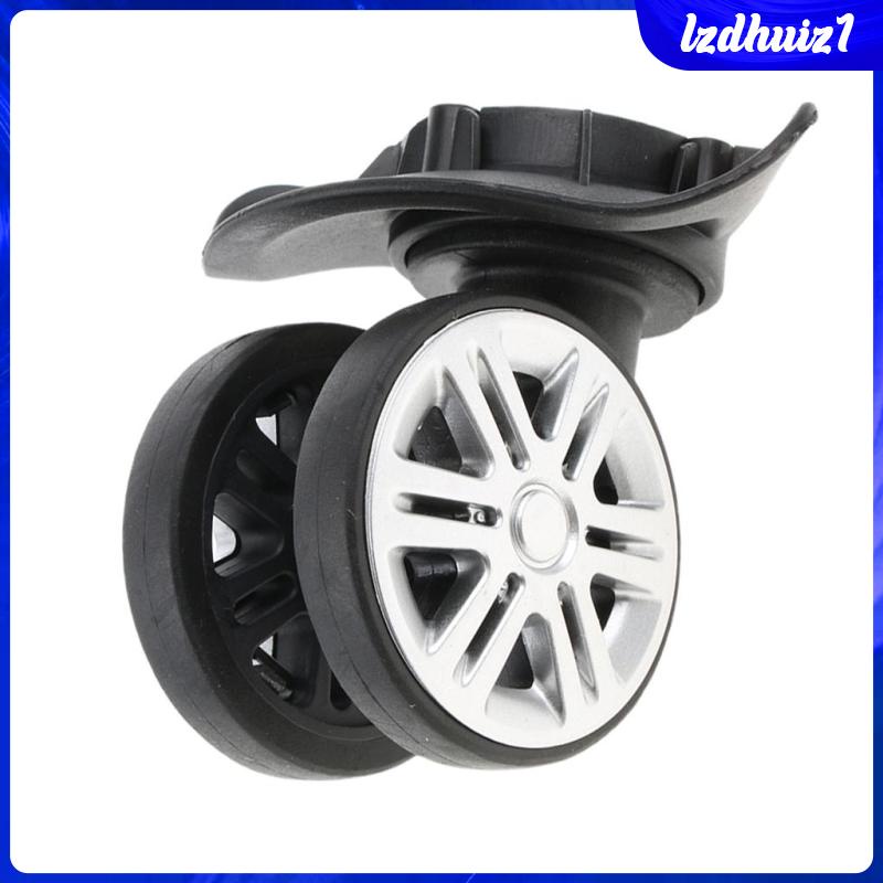 Bộ 2 Bánh Xe Lăn Kép Thay Thế Không Ồn Cho Bánh Xe Hành Lý DIY-A19