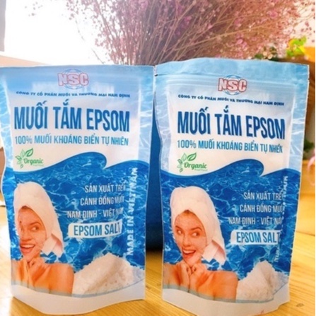Muối Epsom Muối Spa Tắm Rửa Mặt Dưỡng Da 200gr