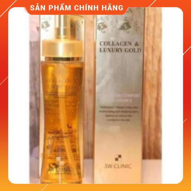 Serum Tinh Chất Vàng Dưỡng Trắng Tái Tạo Da Collagen & Luxury Gold 3W Clinic