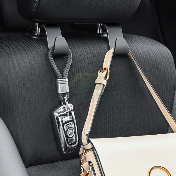 Móc Treo Đồ Đa Năng Gắn Sau Ghế Ô Tô, Móc Chữ S Treo Đồ Sau Ghế Xe Hơi, Chất Liệu Nhựa ABS Cao Cấp