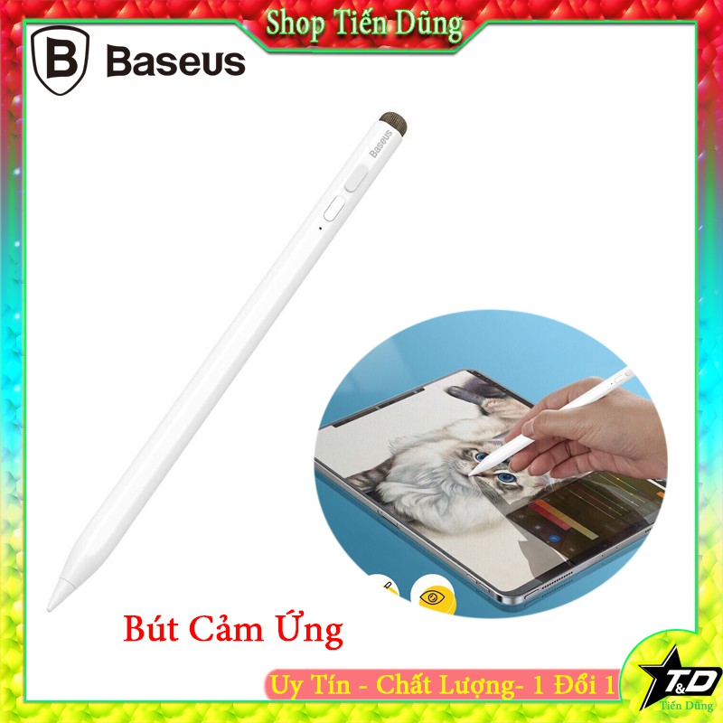 Bút cảm ứng Baseus Smooth Writing Capacitive Stylus dùng cho iPad Pro/ Smartphone/ Tablet Android