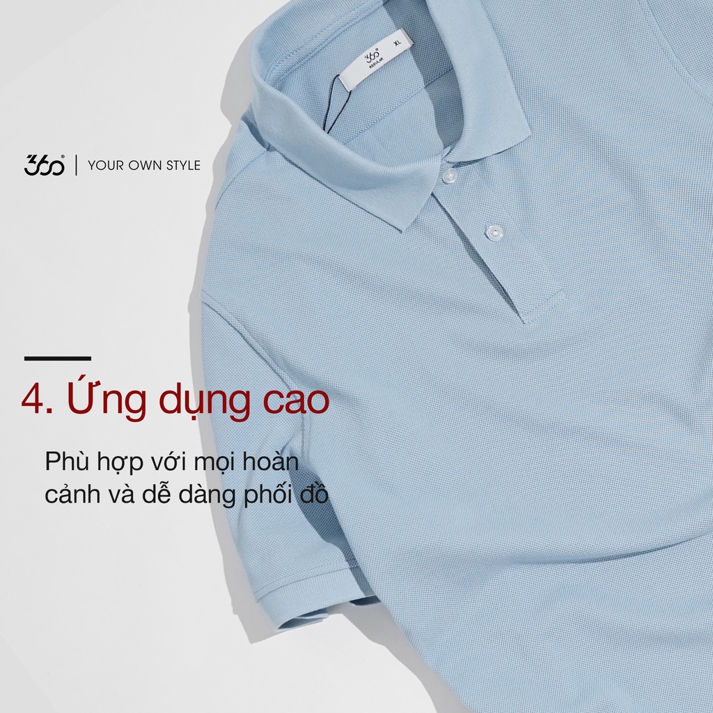 Áo polo nam basic local brand 360 BOUTIQUE chất cao cấp - Made in Vietnam