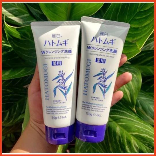 Sữa rửa mặt Hatomugi  130g và 170g Nhật bản