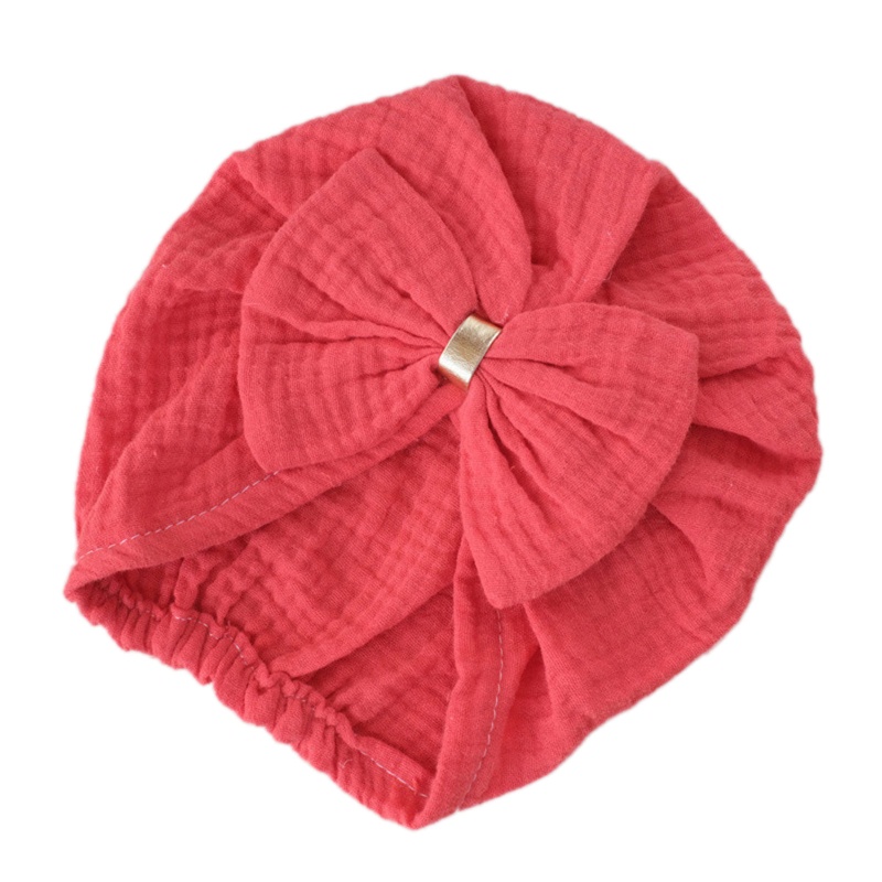 Mũ Beanie Đính Nơ Phong Cách Ấn Độ Đáng Yêu Cho Bé