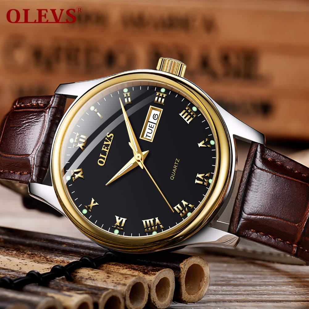 Đồng Hồ Nam Thời Trang Olevs Sang Trọng - L5568G01 - Hàng Chính Hãng