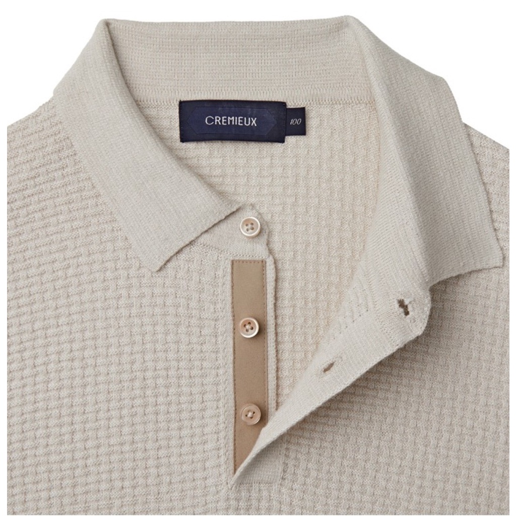 Áo len polo Cremieux Cashmere S221