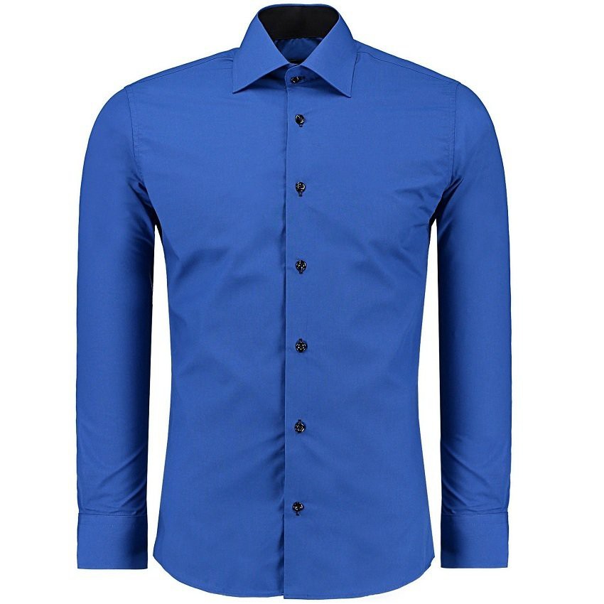 Áo sơ mi nam kojiba 5 màu cơ bản dài tay dáng ôm công sở vải không nhăn