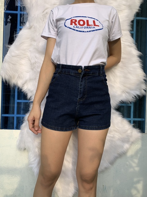 SHORT JEAN ĐEN TUYỀN BIG SIZE CO DÃN MẠNH