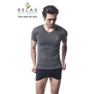 Áo thun tay ngắn cổ tim Relax RTKA015