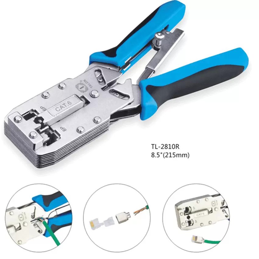 Kìm mạng, kềm bấm đầu đa năng CAT6 HT-2810R