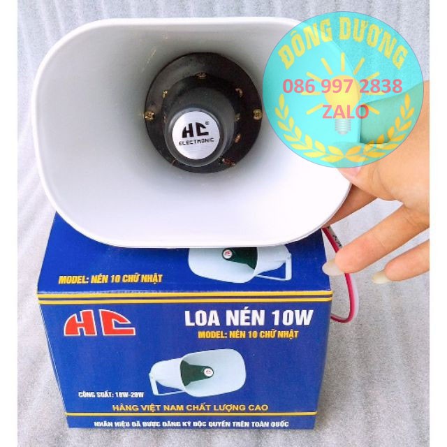 LOA NÉN 5 - 10W - LOA PHÓNG THANH 10W - TẶNG 1 COIL 10W