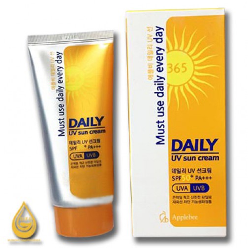 ✅[CHÍNH HÃNG] Kem chống nắng Hàn Quốc Applebee Daily UV Sun Cream SPF50+ PA+++