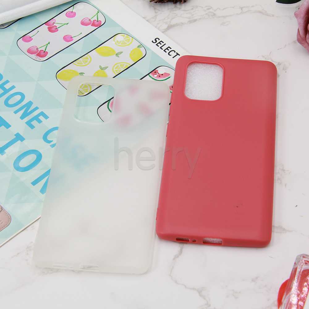 Ốp lưng Nhám AG TPU Chống Sock vỏ điện thoại Cho Vivo V19 Neo V15 V17 S1 Pro Chống vết dầu Chống Vân Tay  Chống Trầy