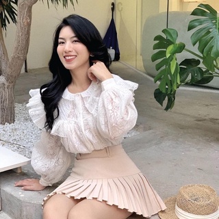 áo sơ mi bèo hoa nổi ( ảnh thật shop )
