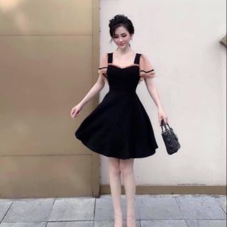 Váy xòe tay xếp hót