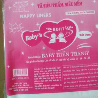 Tã thấm khô baby hiền trang
