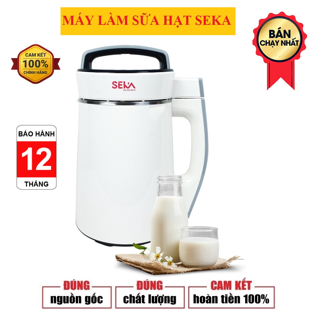 Máy Làm Sữa Hạt Đa Năng Seka Chính Hãng Cao Cấp